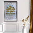 Reservations II Check | Limited Edition by Oliver Gal, view 3