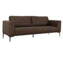 Jada - Modern Brown Fabric Loveseat