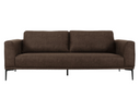 Jada - Modern Brown Fabric Loveseat