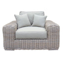 Portugal - Outdoor Beige Wicker Chair
