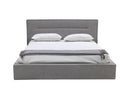 Juliana - Italian Modern Grey Upholstered Bed
