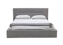 Juliana - Italian Modern Grey Upholstered Bed