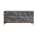 Lambert - Modern Beige Fabric Upholstered Bed