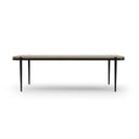 Madera Rec Dining Table - Chocolate