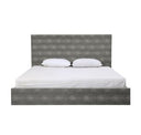 Dynasty - Eastern King Modern Shagreen Bedroom Set - 3 Drawer