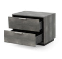 Dynasty - Eastern King Modern Shagreen Bedroom Set - 3 Drawer