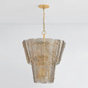 Vintage Gold Leaf Cassian Chandelier 28.75" by Hudson Valley, view 2