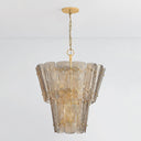 Vintage Gold Leaf Cassian Chandelier 28.75" by Hudson Valley, view 3