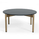 Denzel - Black Marble + Gold Coffee Table