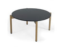 Hobart - Modern Black Ceramic Coffee Table