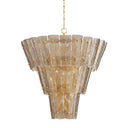Vintage Gold Leaf Cassian Chandelier 44.5" by Hudson Valley