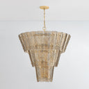 Vintage Gold Leaf Cassian Chandelier 44.5" by Hudson Valley, view 2