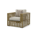 Ko Tao - Outdoor Beige + Wicker Sofa Set