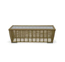 Ko Tao - Outdoor Beige + Wicker Sofa