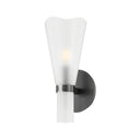 Distressed Bronze Pine Island Wall Sconce 5" by Hudson Valley