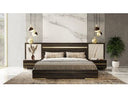 Velondra - Modern Eucalypto + Marble 4-Piece Bedroom Set