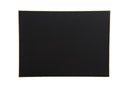 daystar - modern dark brown velvet & gold bed