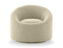 Frontier - Glam Beige Fabric Accent Chair