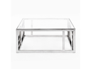 Laura Modern Round High Coffee Table