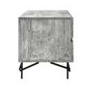 Aria - Italian Modern Multi Grey with texture Nightstand