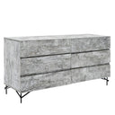 Aria - Italian Modern Multi Grey with texture Dresser