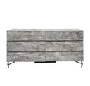 Aria - Italian Modern Multi Grey with texture Round Mirror
