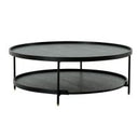Mitchell - Black Iron Round End Table