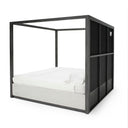 Manhattan - Contemporary Canopy Grey Bed