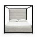 Manhattan - Contemporary Canopy Grey Bed