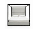 Manhattan - Contemporary Canopy Grey Bed