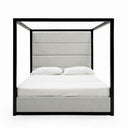 Manhattan - Contemporary Canopy Grey Bed