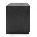 Manhattan - Contemporary Grey and Gold Nightstand