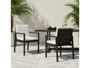 Cuba - Modern Outdoor Dining Chair Set of 2