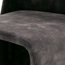 Modern Jarvis Accent Dark Grey Fabric Chair