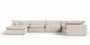 Garman - Modern Light Grey Modular Sectional Sofa