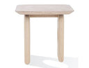 Osaka - Modern Faux Marble + Natural Ash End Table
