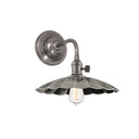 Historic Nickel Heirloom Wall Sconce 10" x 8.5" (8000-HN-MS3) by Hudson Valley
