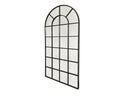 Grady - Industrial Antique Black Floor Mirror
