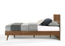 kamela -modern walnut bedroom set