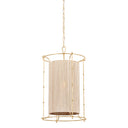 Vintage Gold Leaf Jones Point Lantern 20" by Hudson Valley