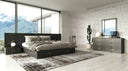 Manchester- Contemporary Dark Grey 4-Piece Bedroom Set