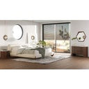 Geneva - Modern Brown Oak Nightstand