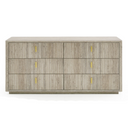 Harris - Modern Brown Fabric Bed
