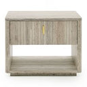 Harris - Modern Brown Fabric Bed