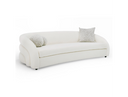 Omaha - Modern Off White Fabric Sofa