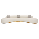 Frontier - Glam Grey Fabric Accent Chair