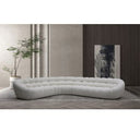 Yolonda - Dark Teal Fabric Sectional Sofa