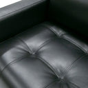 Schmidt - Modern Black Leather Chair