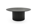 Alpine Modern Mid Century Black Ash Square Coffee Table
