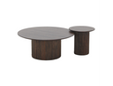 Lusk Modern Mid Century Coffee & End Table Set
